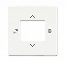 ABB Накладка на терморегулятор, белый бархат 6109/03-884-500  (6155-0-0064)  (2CKA006155A0064)