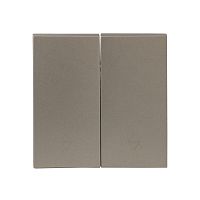 EKF Валенсия лицевая панель выключателя 2-кл. проходного 10А кашемир EKF PROxima (ESV10-L-027-40)