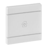 LEGRAND Valena LIFE MyHome Лицевая панель для механизмов BUS/SCS С символом GEN 2 модуля Белая (755240 )