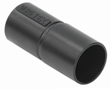 IEK Муфта труба-труба GI25G черный (комплект 5шт.)