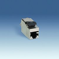 SIMON Коннектор RJ-45 категория 5 экранированный S27/73L/82/82N/82C/88 черный (75541-39)