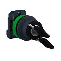 SCHNEIDER ELECTRIC Переключатель 22мм, 2 позиции, с ключом, заподлицо, 1НО, пластик (XB5FG21)