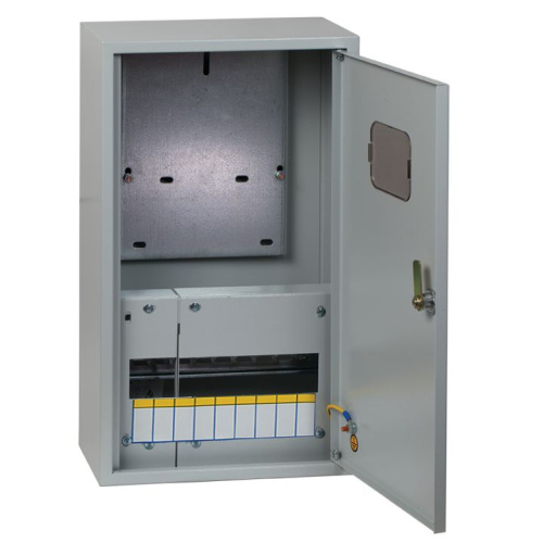 EKF Щит учетно-распределительный навесной ЩРУн-1/9о IP31 с окном 400х300х140 (mb23-1/9) фото 2 EKF Щит учетно-распределительный навесной ЩРУн-1/9о IP31 с окном 400х300х140 (mb23-1/9) фото 2