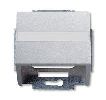 ABB Корпус для коммуникационных розеток solo/future аллюминий  (1758-83)  (2CKA001724A4263)