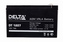 Аккумулятор DELTA 12В/7 А/ч (АКБ DT 1207)