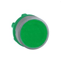 SCHNEIDER ELECTRIC Головка для кнопки 22мм, с возвратом, зеленая, заподлицо, пластик C0 (ZB5AA3C0)