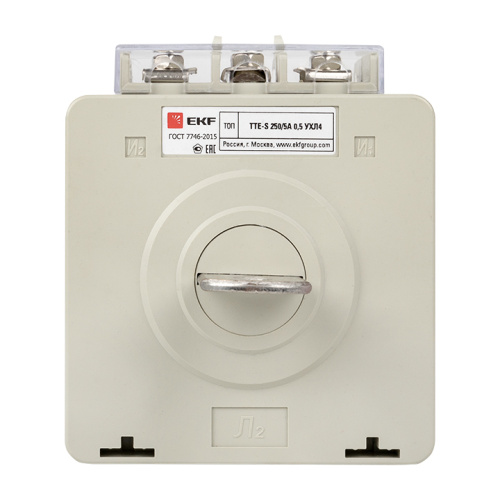 EKF Трансформатор тока ТТЕ-A-250/5А с клеммой напряжения класс точности 0,5 PROxima (tte-S-250) фото 3 EKF Трансформатор тока ТТЕ-A-250/5А с клеммой напряжения класс точности 0,5 PROxima (tte-S-250) фото 3