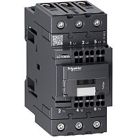 SCHNEIDER ELECTRIC Контактор 3P AC3 440В 80A катушка управления 24В AC 50/60ГЦ EVERLINK+пружинный зажим (LC1D80A3B7)