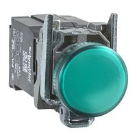 SCHNEIDER ELECTRIC Лампа 22мм 230-240В сигнальная зеленая (XB4BVM3)