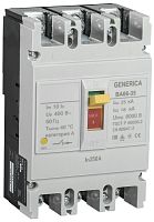 IEK Выключатель автоматический ВА66-35 3Р 250А 25кА GENERICA (SAV30-3-0250-G)