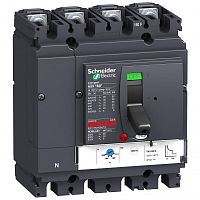 SCHNEIDER ELECTRIC Выключатель автоматический 4П4T TM80D NSX160F (LV430653)
