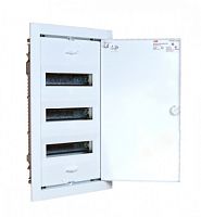 ABB Щит распределительный встраиваемый ЩРв-П-36 IP30 пластиковый белый стальная дверь  (UK536N3)  (2CPX031283R9999)