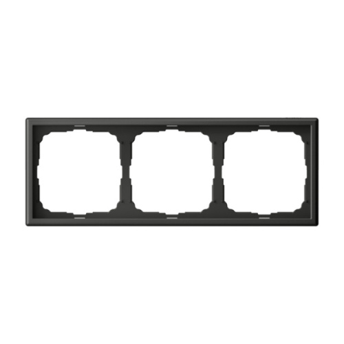 Systeme Electric ARTGALLERY Рамка 3-постовая, универсальная, базальт (GAL001403)