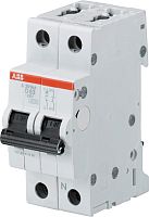 ABB Выключатель автоматический 1P+N 0.5А D S201M  (S201M D0.5NA)  (2CDS271103R0981)