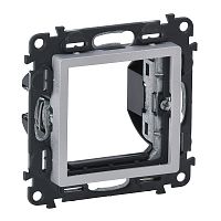 LEGRAND Valena LIFE Адаптер для механизмов Mosaic 2-модульных Алюминий (752344 )