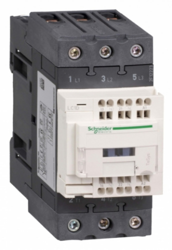 SCHNEIDER ELECTRIC Пускатель магнитный 40А ~220В 1НО+1НЗ LC1D (LC1D40A3M7)