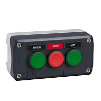 SCHNEIDER ELECTRIC Пост кнопочный 3 кнопки с возвратом (XALD311)