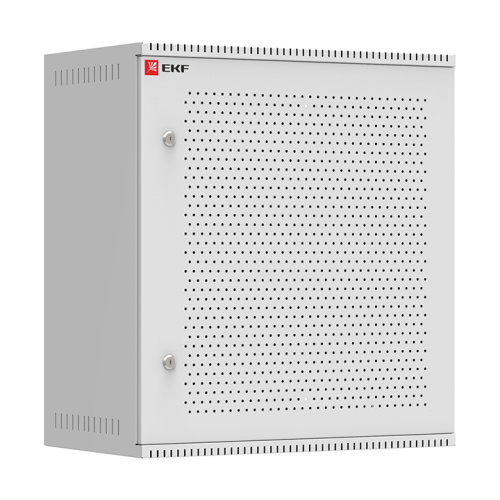 EKF Шкаф телекоммуникационный настенный 12U  (600х350) перфор, Astra A серия  Basic (ITB12P350)