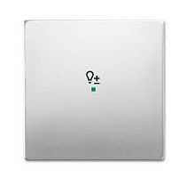 ABB Клавиша одинарная free@home светорегулятор future цвет сталь (6220-0-0537)