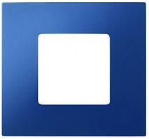 SIMON Рамка-декор на 1 пост для 2700610-03., S27Pl, синий (2700617-064)