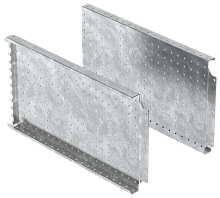 IEK FORMAT Панель монтажная боковая перфорированная 300х600мм (2шт/упак)  (FO-00-MPSP-030-060)