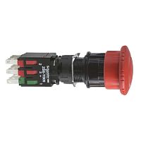 SCHNEIDER ELECTRIC Кнопка XB6AS8349B Триггер аварийного отключения 16мм (XB6AS8349B)
