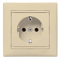 LEGRAND VALENA Розетка с заземлением в сборе слоновая кость (774323 )