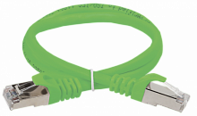 Патч-корд категория 5е ftp 0.5м PVC зеленый