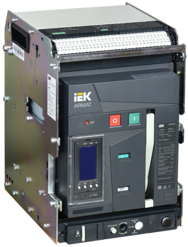 IEK ARMAT Возд. авт. выкл. выдв. 3P B 85кА 1600А TT с акс. (AR-ACB-3VB-085-1600A-TTCF)