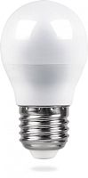 FERON Лампа светодиодная LED 5вт Е27 теплый шар (LB-38) (25404)
