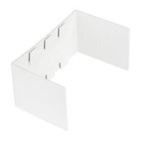 EKF Соединитель  (40х25)  (4 шт) Plast PROxima белый (conw-40-25x4)