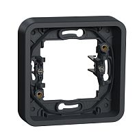 SCHNEIDER ELECTRIC MUREVA S рамка, 1-постовая с винтами, антрацит, IP55 (MUR34108)