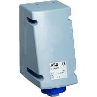 ABB Розетка монтажная на поверхность 32A 2P+E IP67 1ч  (232RL1W)  (2CMA168484R1000)
