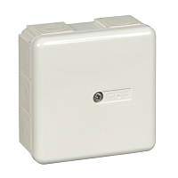SCHNEIDER ELECTRIC Коробка соединительная 87х87х40 10 сальников IP65 белая (IMT34349)