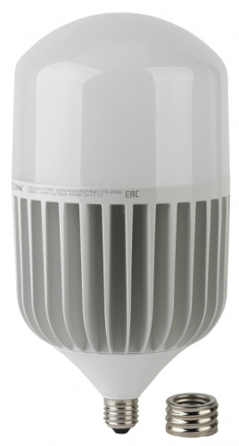ЭРА Лампа светодиодная LED 100Вт E27/E40 4000K Т160 колокол 8000Лм нейтр (Б0032089)