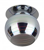ЭРА Светильник  декор  DK88-1 3D горизонт G9,220V, 35W, серебро/мультиколор  (50/700)  (Б0032362)