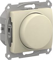 SCHNEIDER ELECTRIC GLOSSA Светорегулятор  (диммер) поворотно-нажимной, 315Вт, механизм, БЕЖЕВЫЙ (GSL000230)
