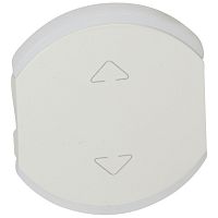 LEGRAND Celiane Клавиша UpDown SCS 2м белый для приводов жалюзи/рольставней (068259 )