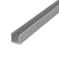 ВАРТОН Алюминиевый профиль для LED ленты подвесной/накладной 2000х35х35мм металлик (V4-R0-90.0001.KIT-0218)