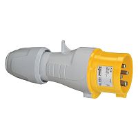 LEGRAND Вилка кабельная переносная 16А 3К+З 130В IP44 (555122 )