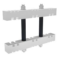 EKF Шинодержатель 3Р промежуточный для шин 5/10 мм AVERES (ABSI3P)