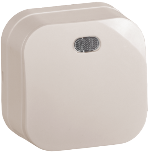 IEK GLORY Выключатель одноклавишный наружный кремовый с индикацией (EVH11-K33-10)