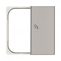ABB SRD-2-R-85PL Клавиша двойная правая free@home, SKY, светорегулятор, серебристая  (SRD-2-R-85PL)  (2CLA852640A2301)