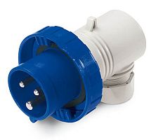 DKC Вилка кабельная угловая IP67 32А 2P+E 230В (DIS2263233)