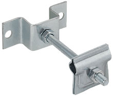 IEK Держатель-зажим соединительный проводника круглого 6-10мм опорный L=100мм оцинкованная сталь HDZ  (ZHC81-14-1-10-100)