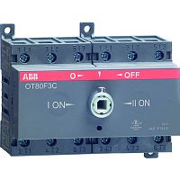 ABB Рубильник OT63F3C реверсивный 3п без рукоятки (1SCA105338R1001)