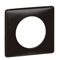 LEGRAND Рамка, однопостовая, карбон (068981 )