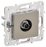 IEK SKANDY Розетка TV оконечная SK-A12N никель  (SK-A10-O-K50)