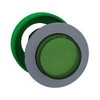 SCHNEIDER ELECTRIC Головка кнопки 22мм, зеленая, с подсветкой, с задержкой, выступающая, заподлицо, пластик C0 (ZB5FW133C0)