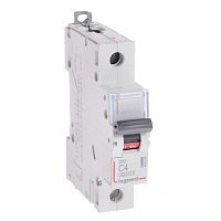 LEGRAND Выключатель автоматический однополюсный 4А С DX3 6kA/10kA (407665 )